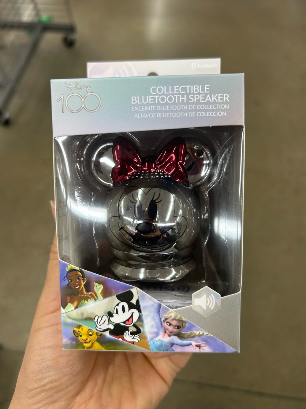 Disney 100 Minnie Mouse Collectible Bluetooth Speaker